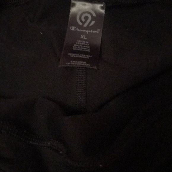 CROPPED BLACK LEGGINGS - Picture 3 of 3